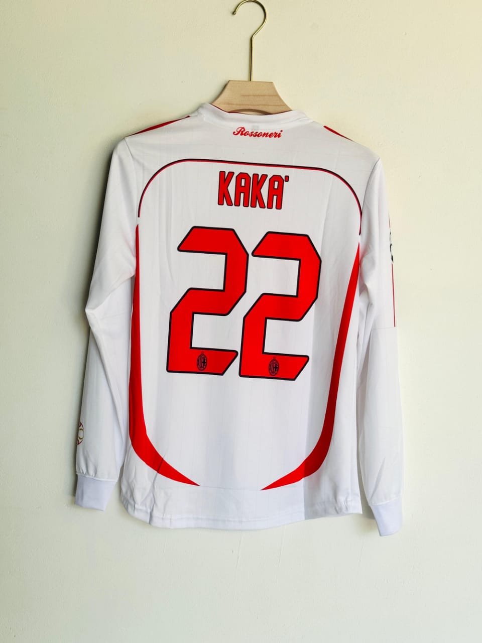 Ac Milan 2006-07 Away Kaka full sleeves retro