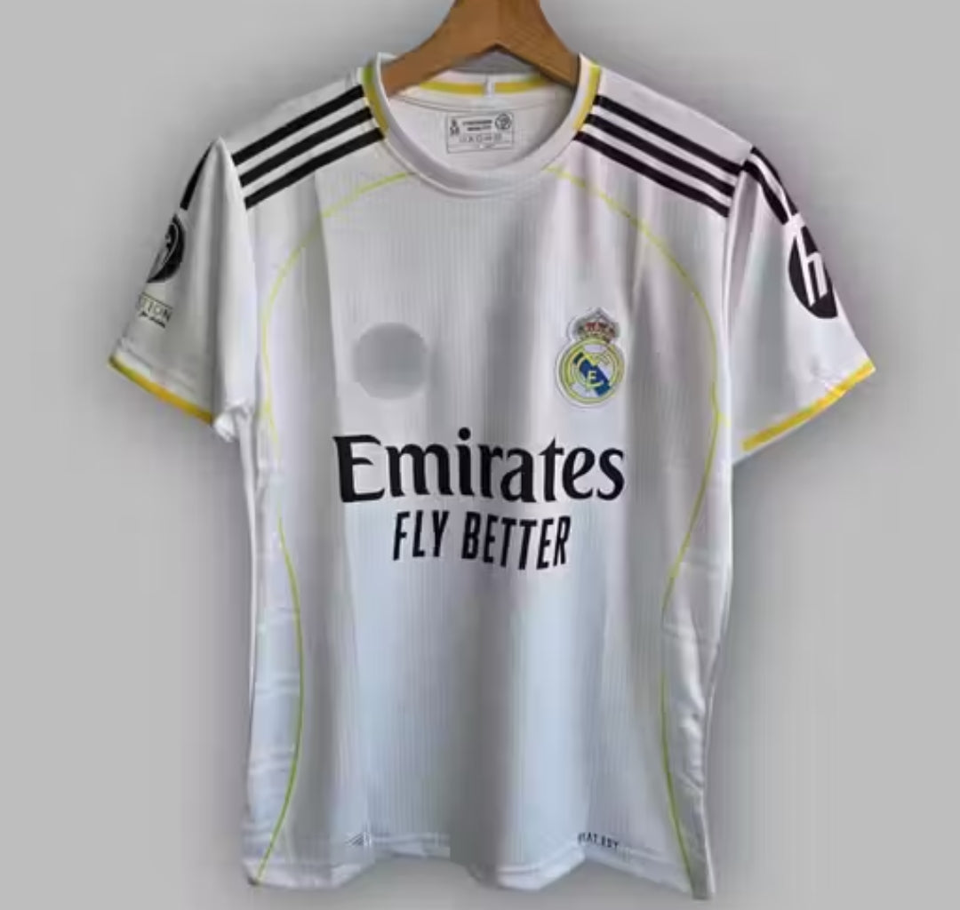 Real madrid 2025-26 home kit K. Mbappe