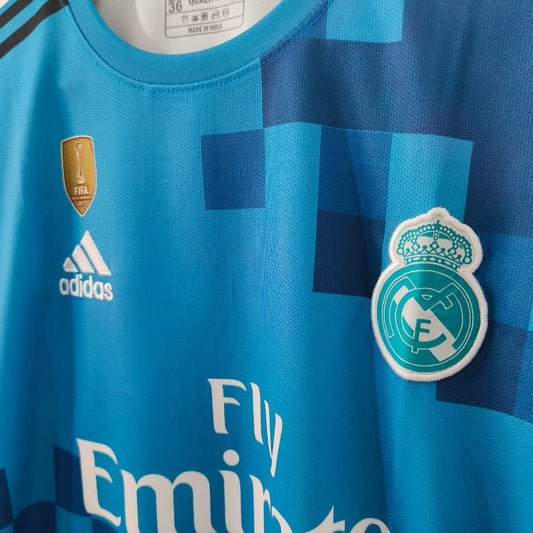 Ronaldo 2017-18 real madrid half sleeves retro