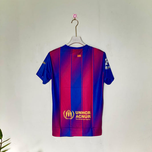 Barcelona 25-26 half sleeves kit plain back