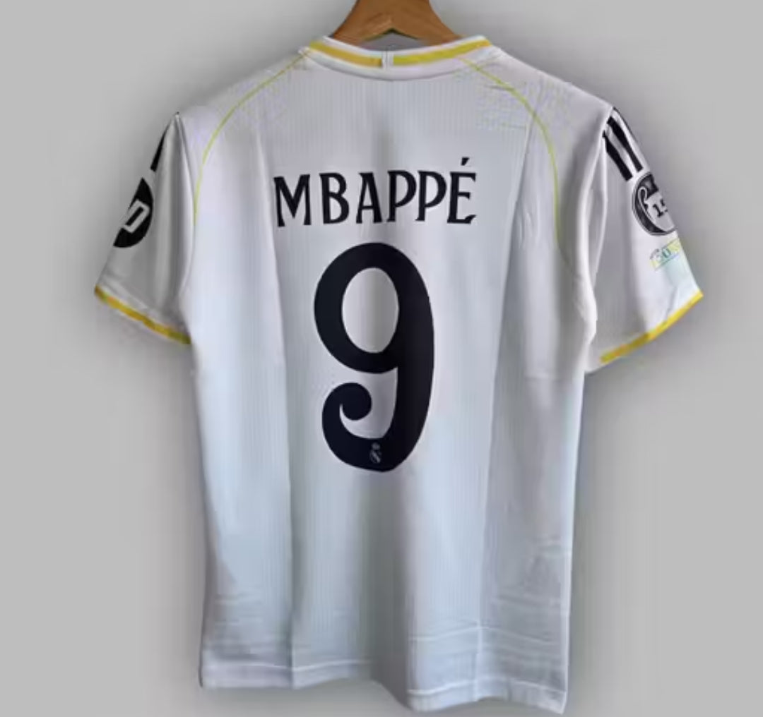 Real madrid 2025-26 home kit K. Mbappe