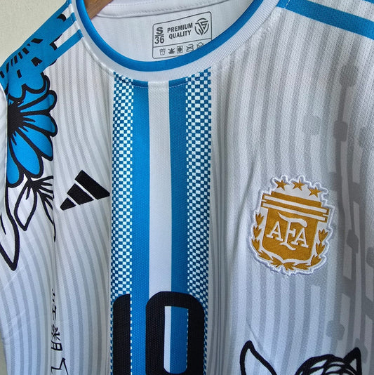 L. Messi Argentina half sleeves special edition kit