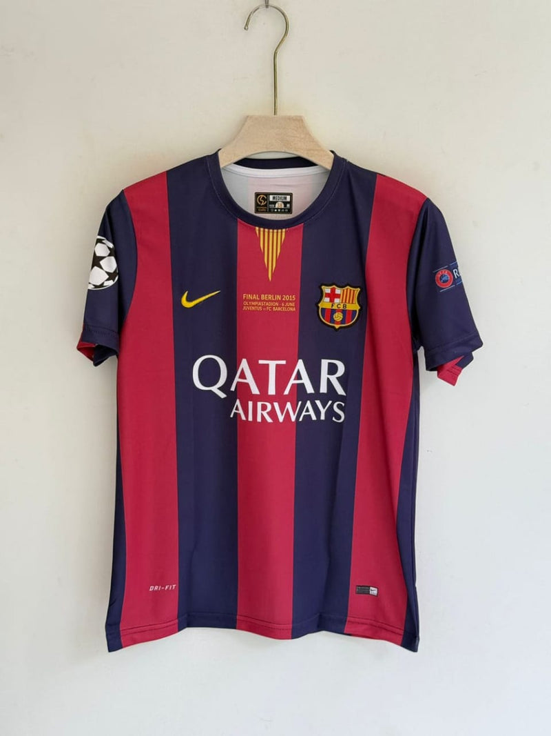 FC Barcelona 2015-16 Neymar Jr. Half Sleeves Retro
