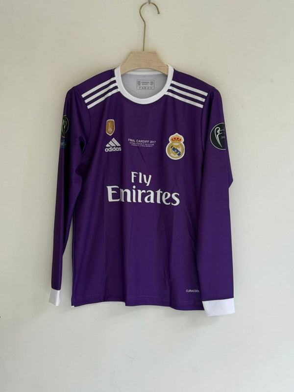 Real madrid 2017-18 away ronaldo full sleeevs