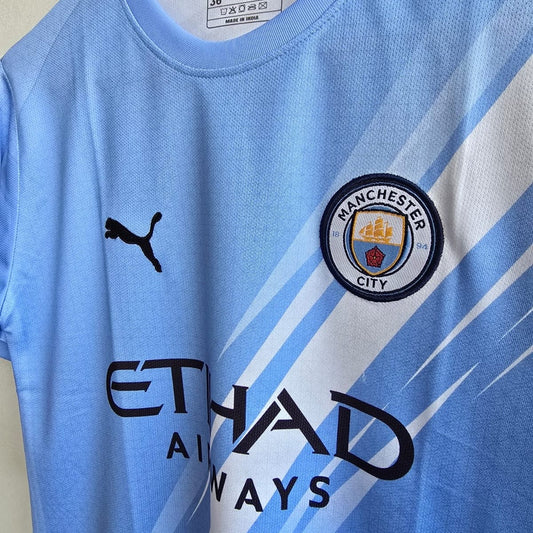 Manchester city haaland half sleeves