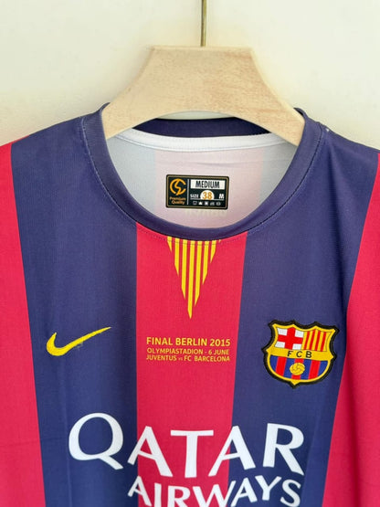 FC Barcelona 2015-16 Neymar Jr. Half Sleeves Retro