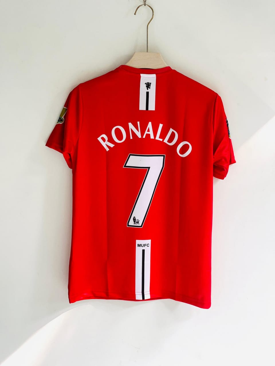 Manchester united 2008 C. Ronaldo Half sleeves retro