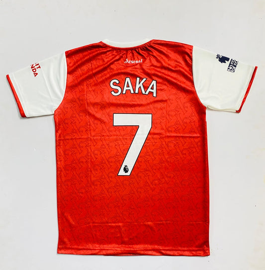 Arsenal fc saka half sleeves kit