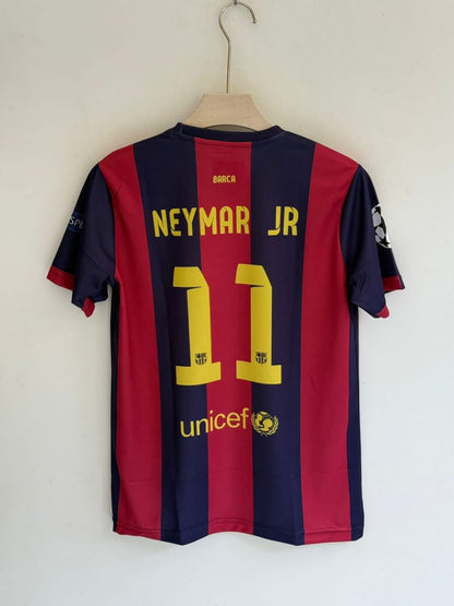 FC Barcelona 2015-16 Neymar Jr. Half Sleeves Retro