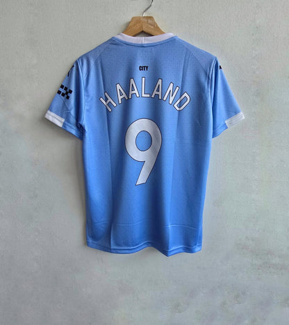 Manchester city haaland half sleeves