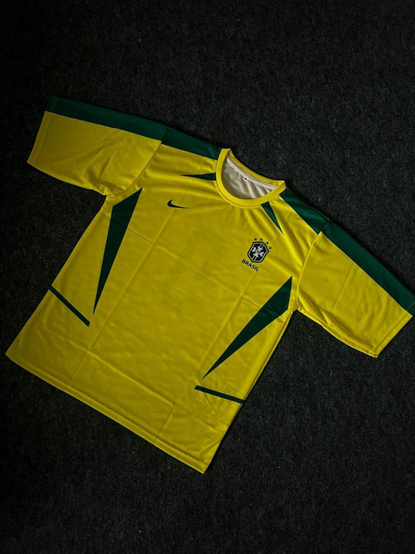 Brazil R9 (R. Nazario) half sleeves retro sublimation