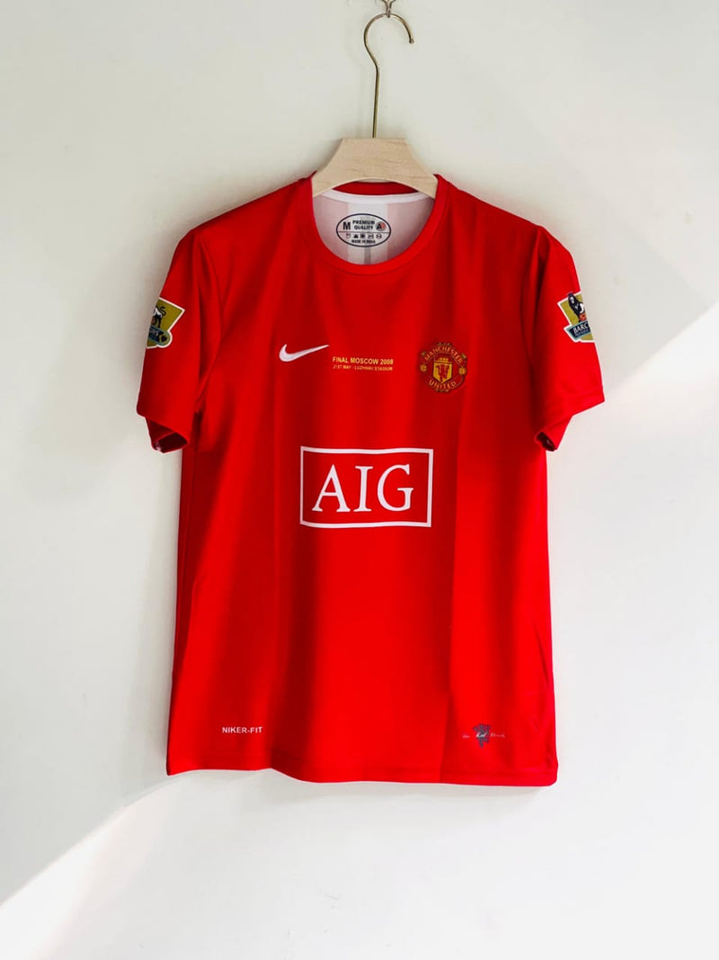 Manchester united 2008 C. Ronaldo Half sleeves retro