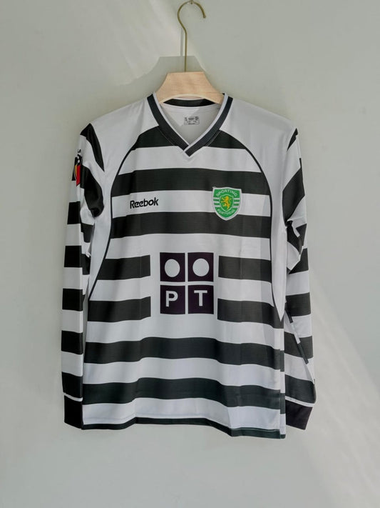 Sporting lisbon C. Ronaldo full sleeves retro