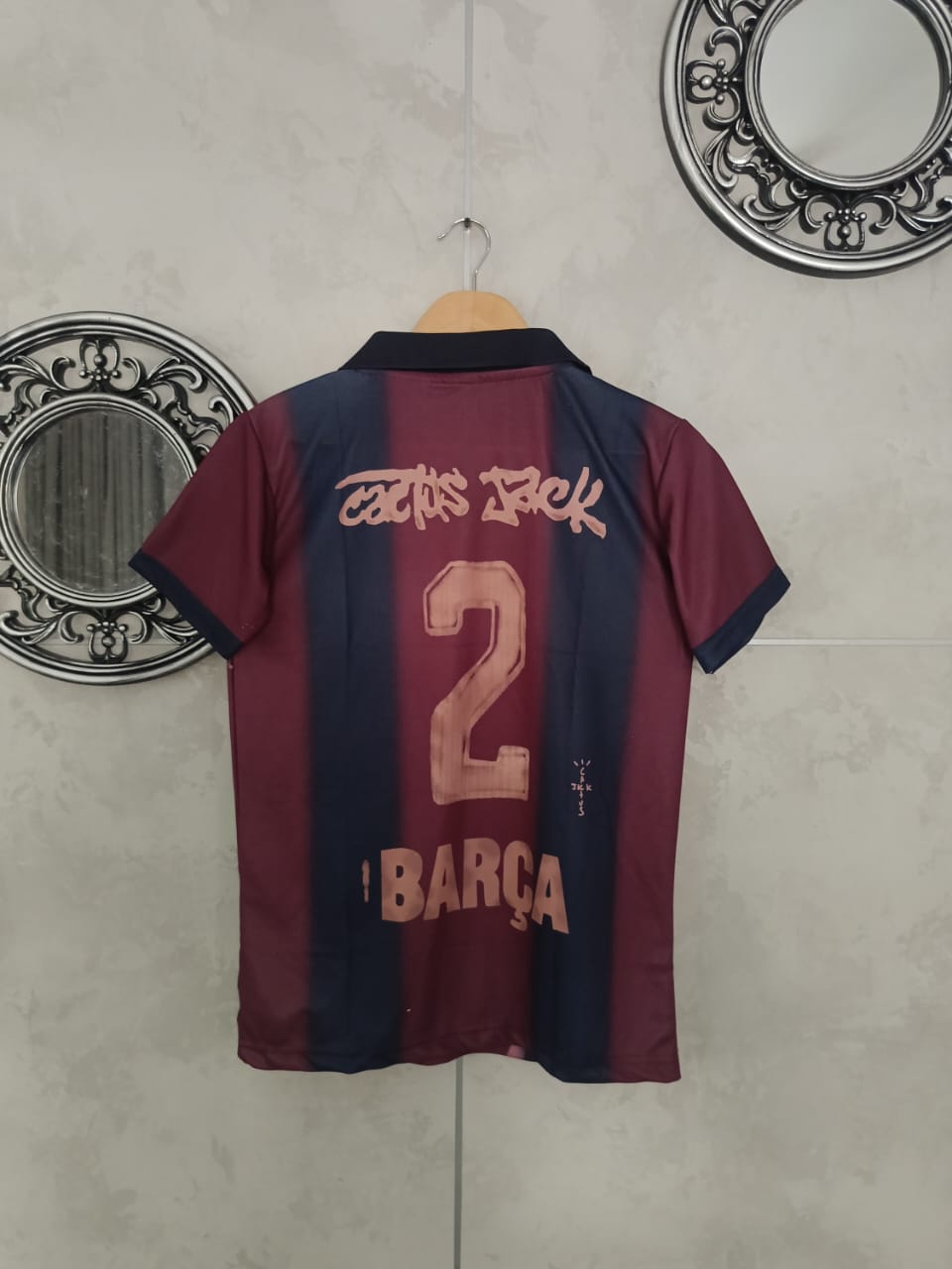 Barca X CJ travis scott half sleeve limited edition retro