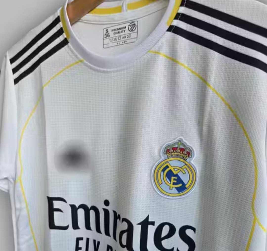 Real madrid 2025-26 home kit K. Mbappe