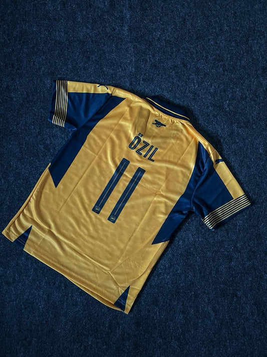 Arsenal FC Ozil half sleeve sublimation retro