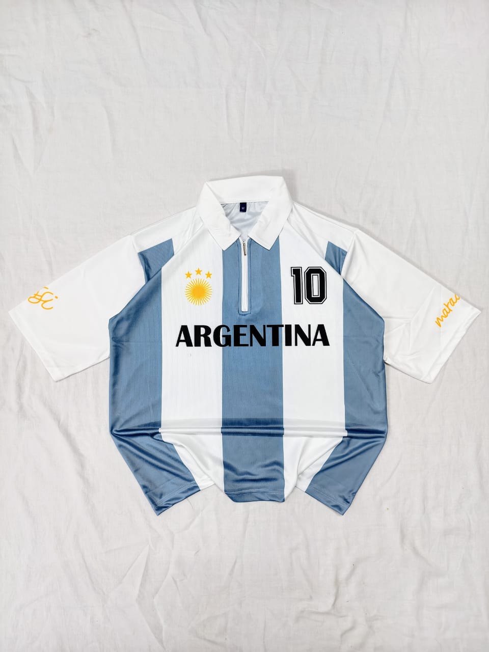 Argentina L.Messi oversized five sleeves kit