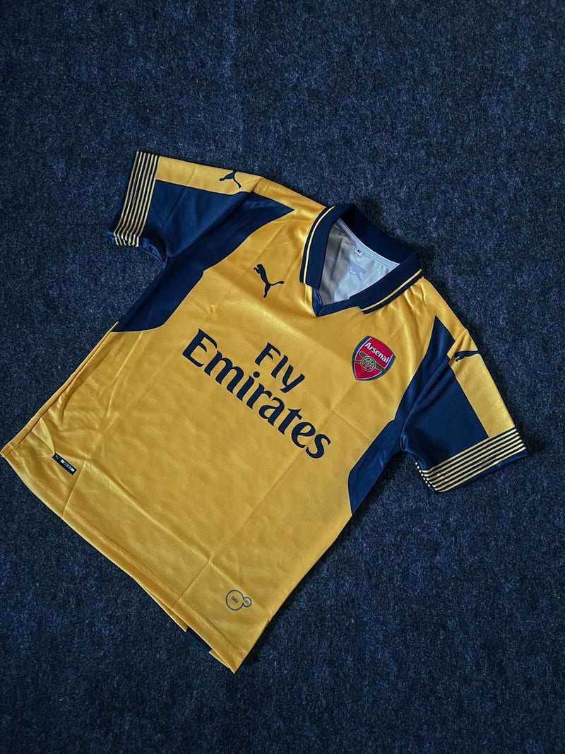 Arsenal FC Ozil half sleeve sublimation retro