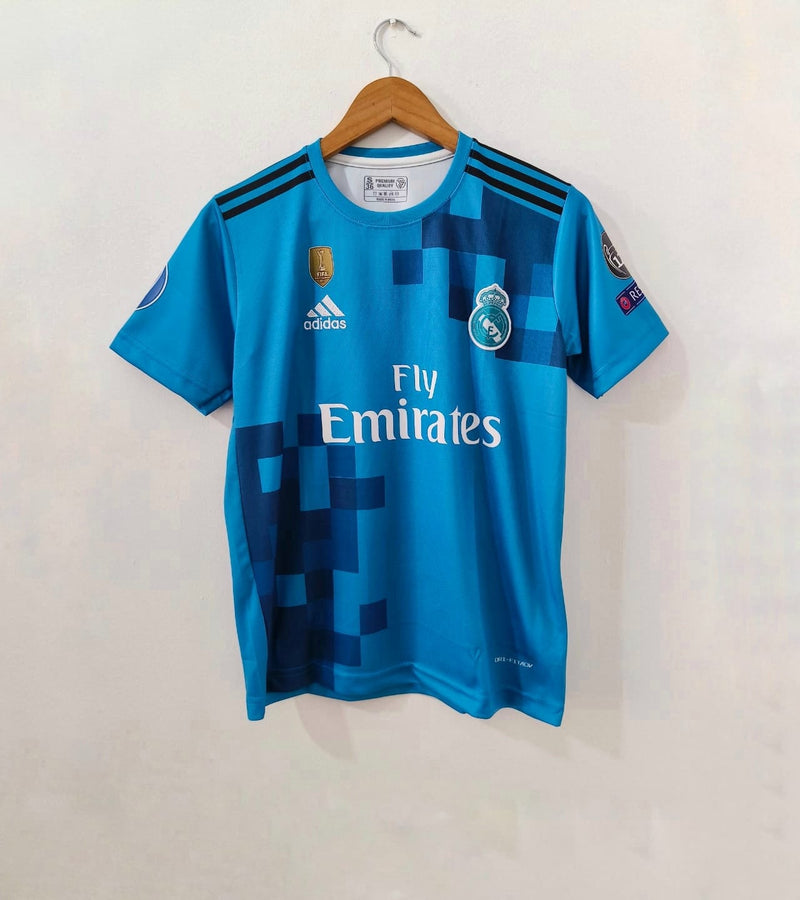 Ronaldo 2017-18 real madrid half sleeves retro