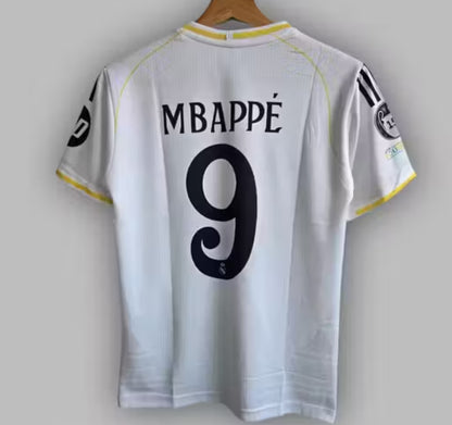 Real madrid 2025-26 home kit K. Mbappe