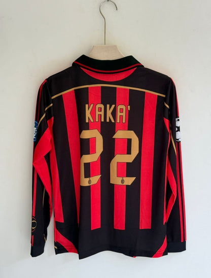 AC Milan home kaka full sleeves retro