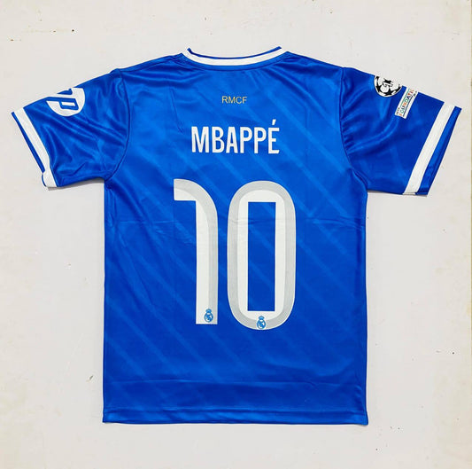 Real madrid third kit 25-26 K. Mbappe Half sleeves kit