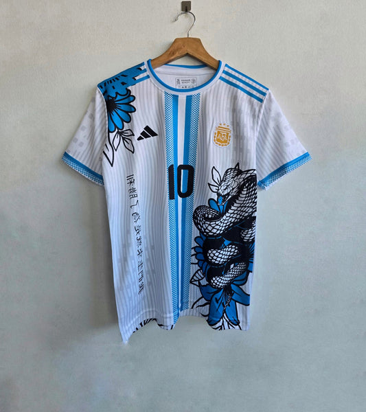 L. Messi Argentina half sleeves special edition kit