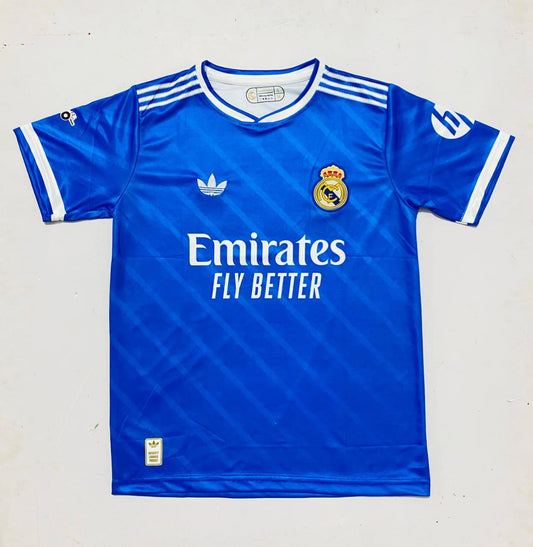 Real madrid third kit 25-26 K. Mbappe Half sleeves kit