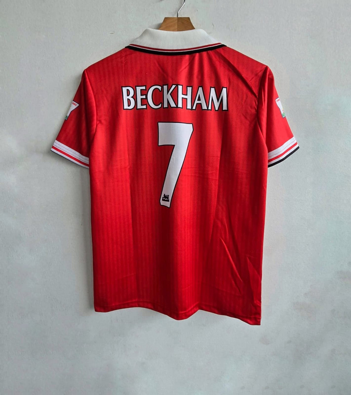 Manchester United 1998-99 D. Beckham half sleeves