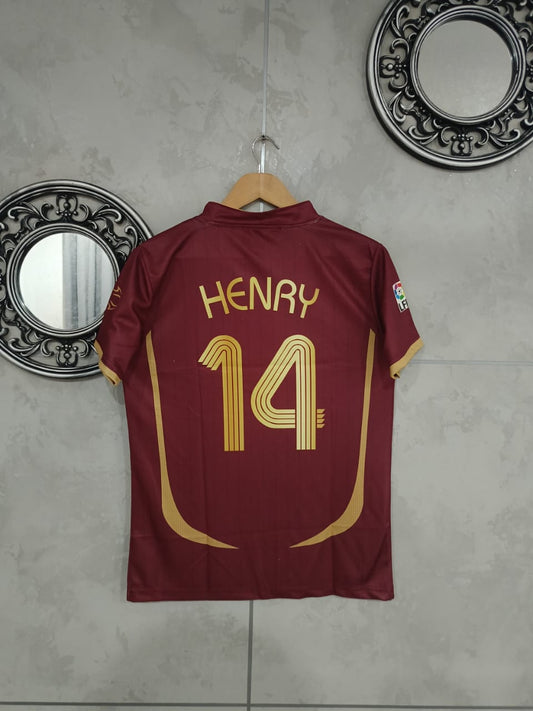 Arsenal Fc Henry Half sleeves retro