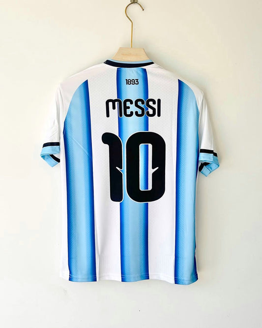 L. Messi argentina half sleeves