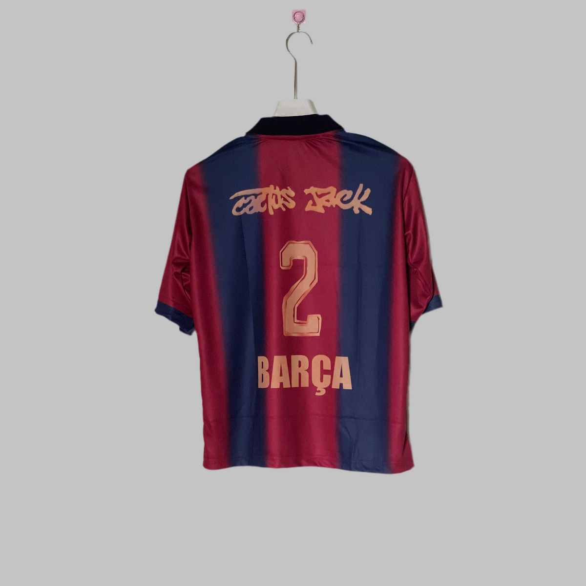 領収付】Travis Scott × FC Barcelonaユニフォーム 領収付】Travis