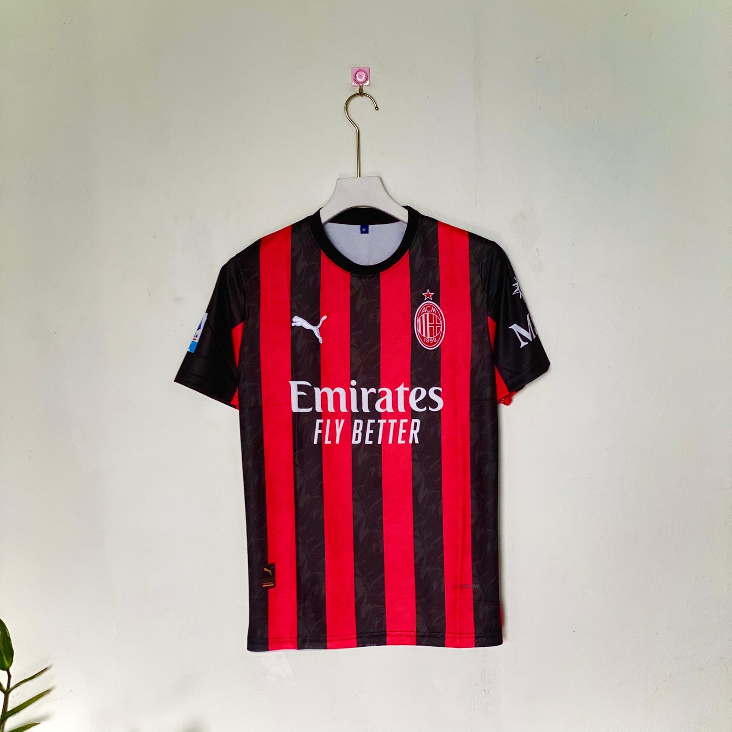 AC Milan Rafa Leao half sleeves kit