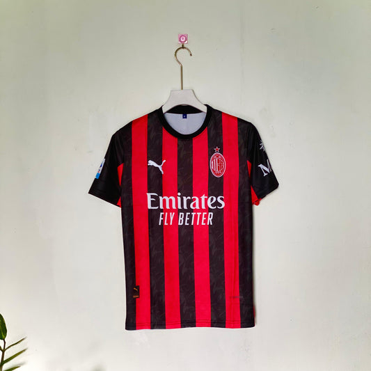 AC Milan Rafa Leao half sleeves kit