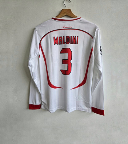 Ac milan 2006-07 Maldini full sleeves retro