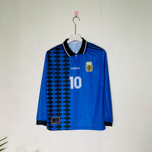 Argentina Maradona full sleeves retro