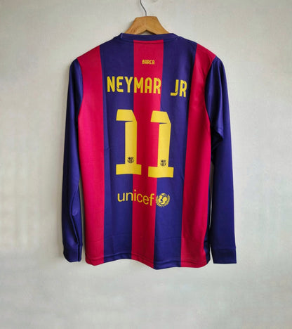 Neymar Barcelona 2015-16 Full sleeves retro