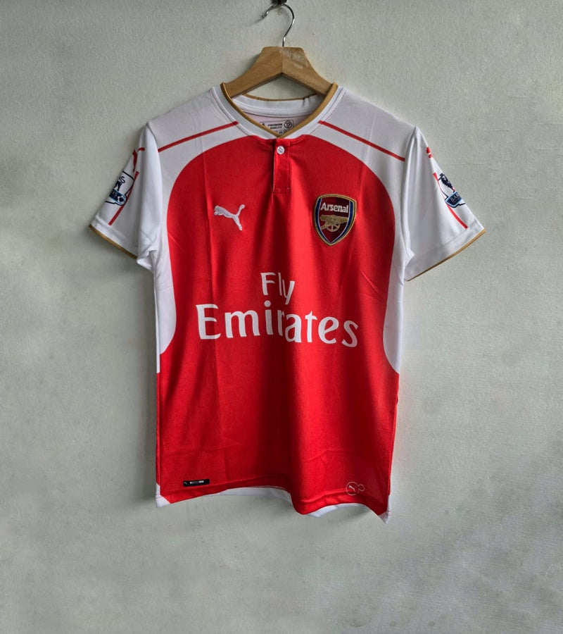 Arsenal Fc M.Ozil half sleeves retro