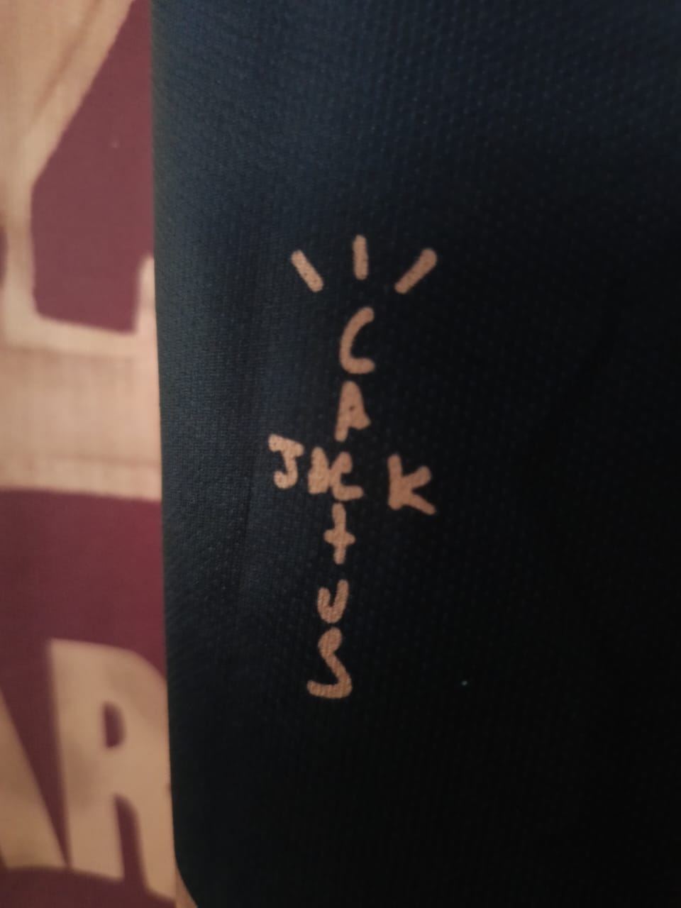 Barca X CJ travis scott half sleeve limited edition retro