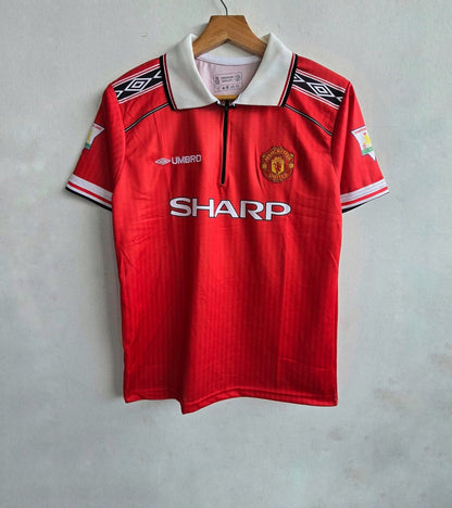 Manchester United 1998-99 D. Beckham half sleeves