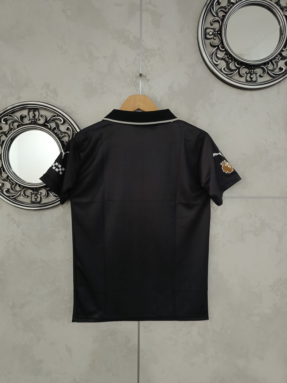 Manchester City half sleeves 25-26 away kit plain back